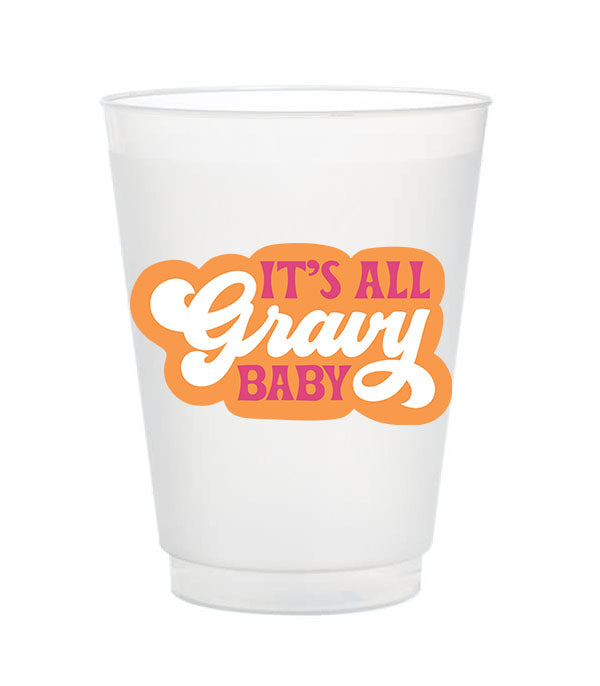It's All Gravy Baby Full Color Frost Flex Cups – Hello Harper