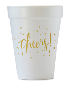 cheers styrofoam cups
