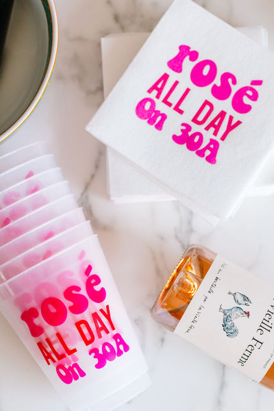 rose all day on 30A cups