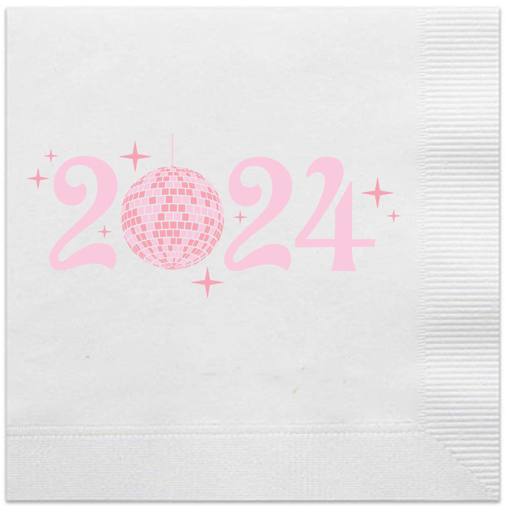 2024 new year's eve napkins