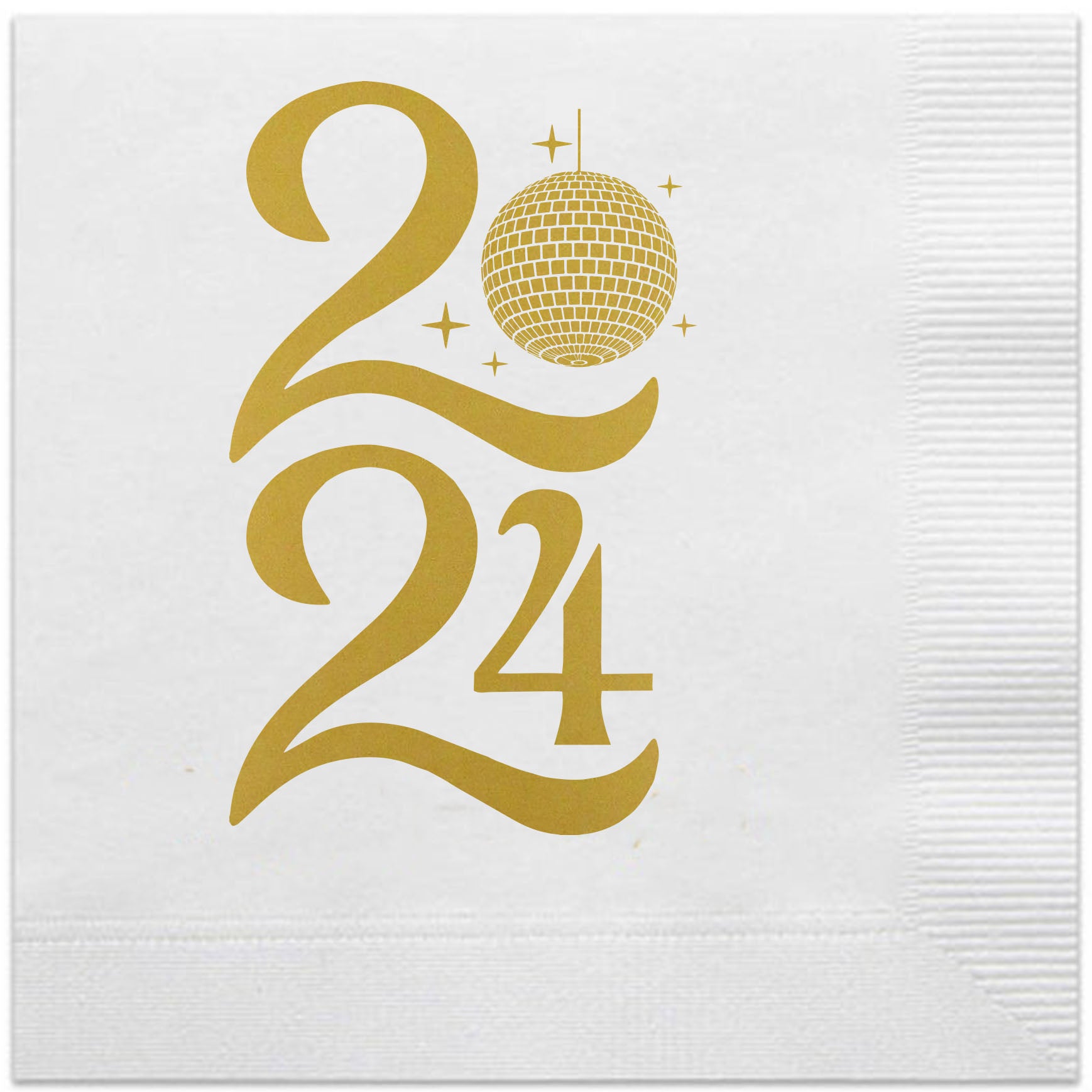 2024 new year napkins