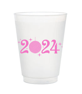 new years eve 2024 pink cups
