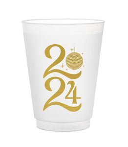 2024 new year's eve cups