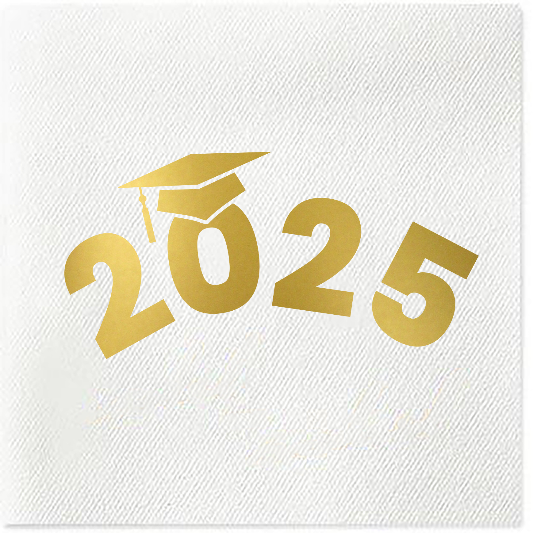 2025 graduation cocktail napkin