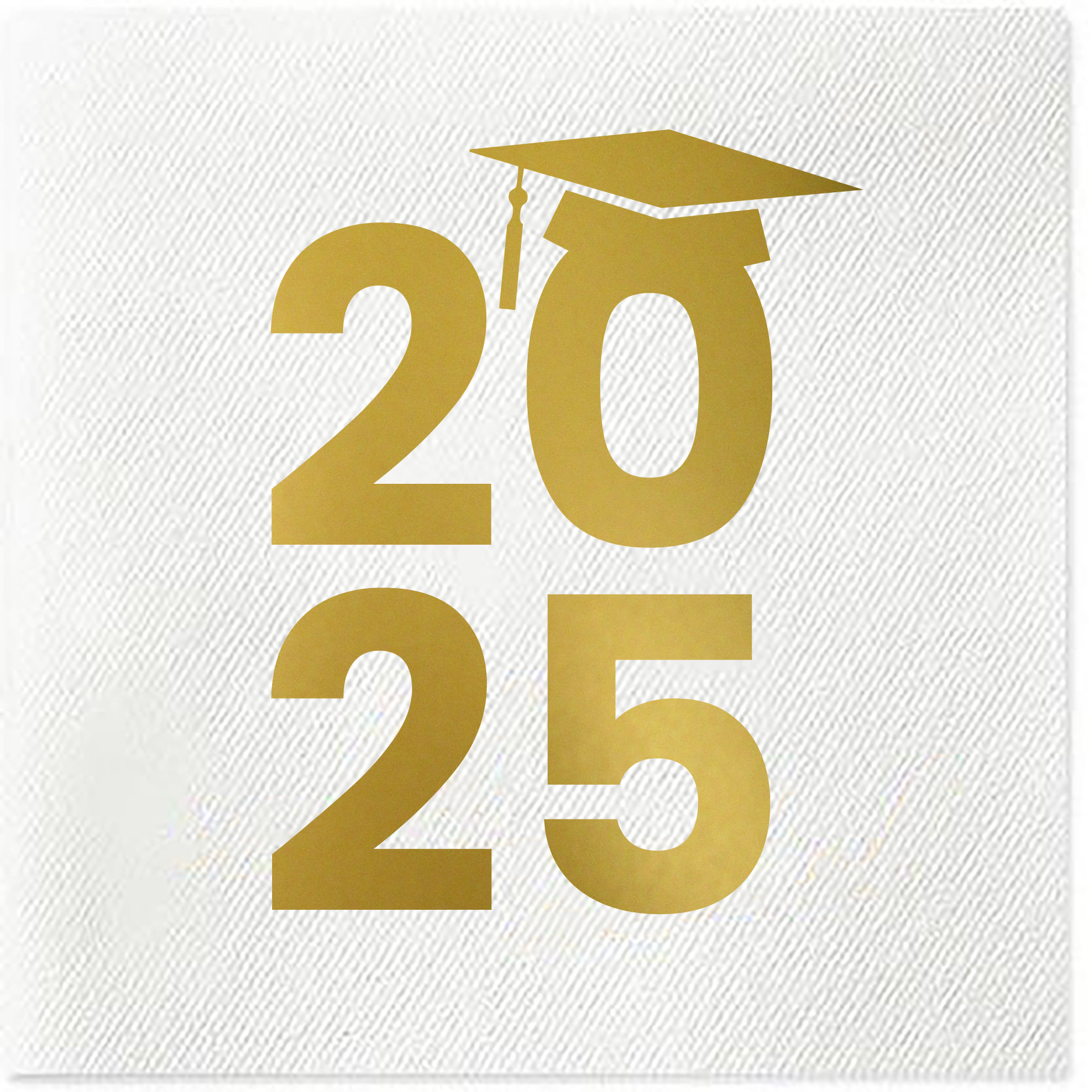 2025 graduation napkins