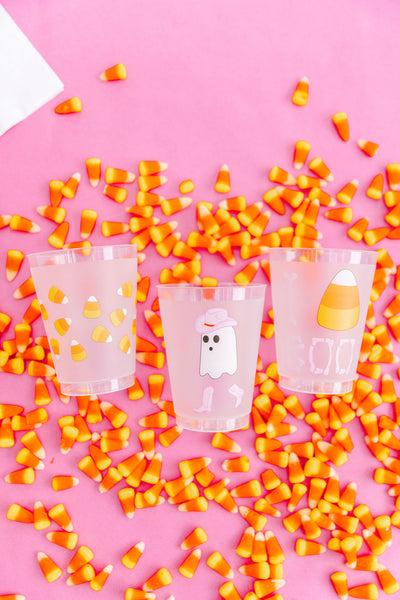 Full Color Candy Corn Frost Flex Cups