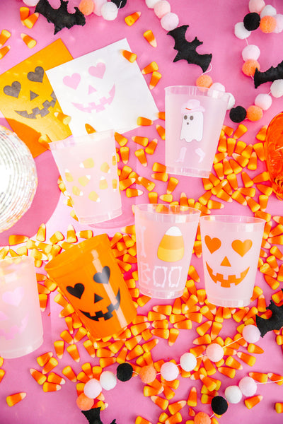 Full Color Candy Corn Frost Flex Cups