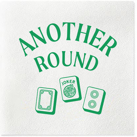 Another Round Mahjong Napkins