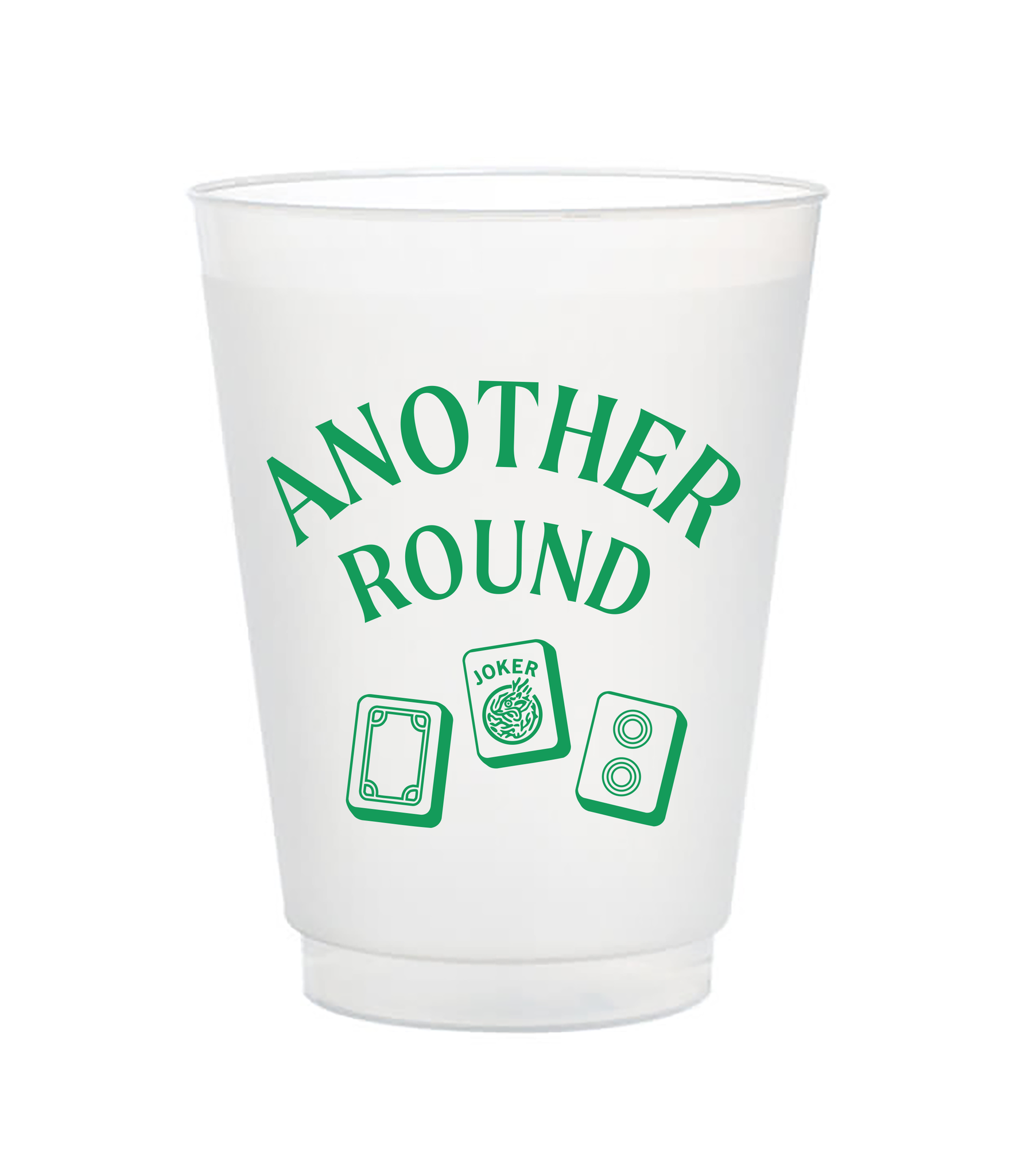 Another round mahjong cups