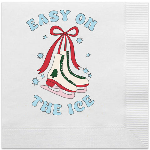easy on the ice napknis