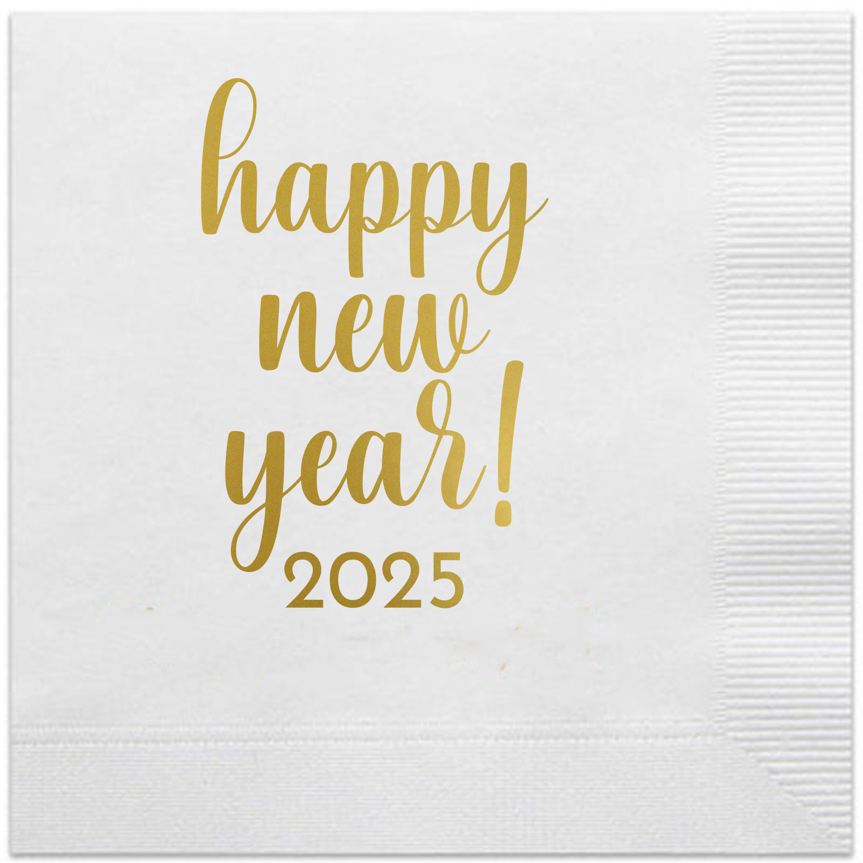 happy new year 2025 napkins
