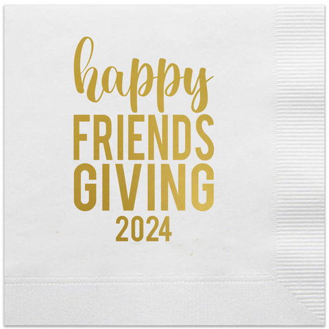 happy friedsgiving 2024 napkins