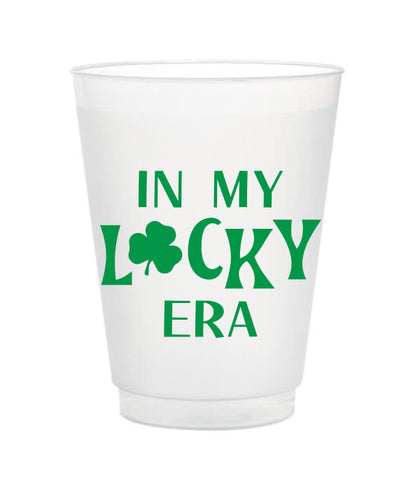 in my lucky era st. patrick's day cups