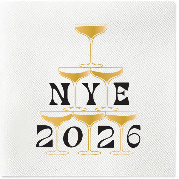 NYE 2026 napkins