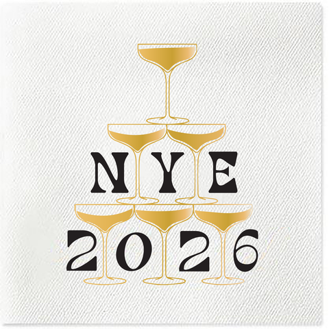 NYE 2026 napkins