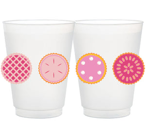 Thanksgiving Pies Full Color Frost Flex Cups