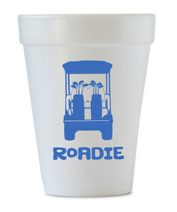 roadie styrofoam cups