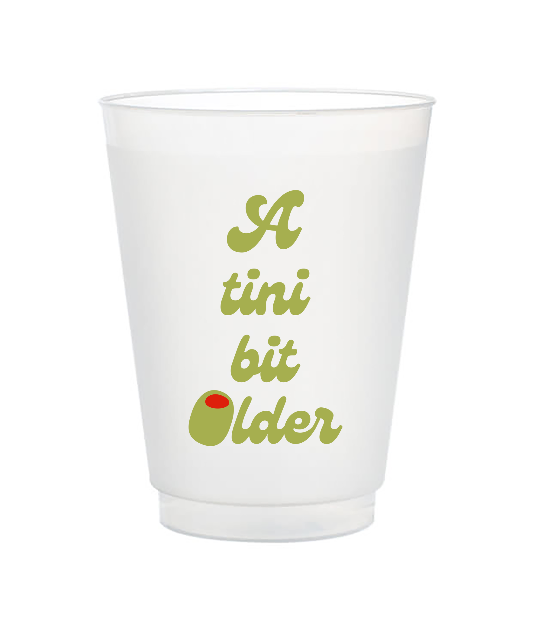 a tini bit older plastic cups