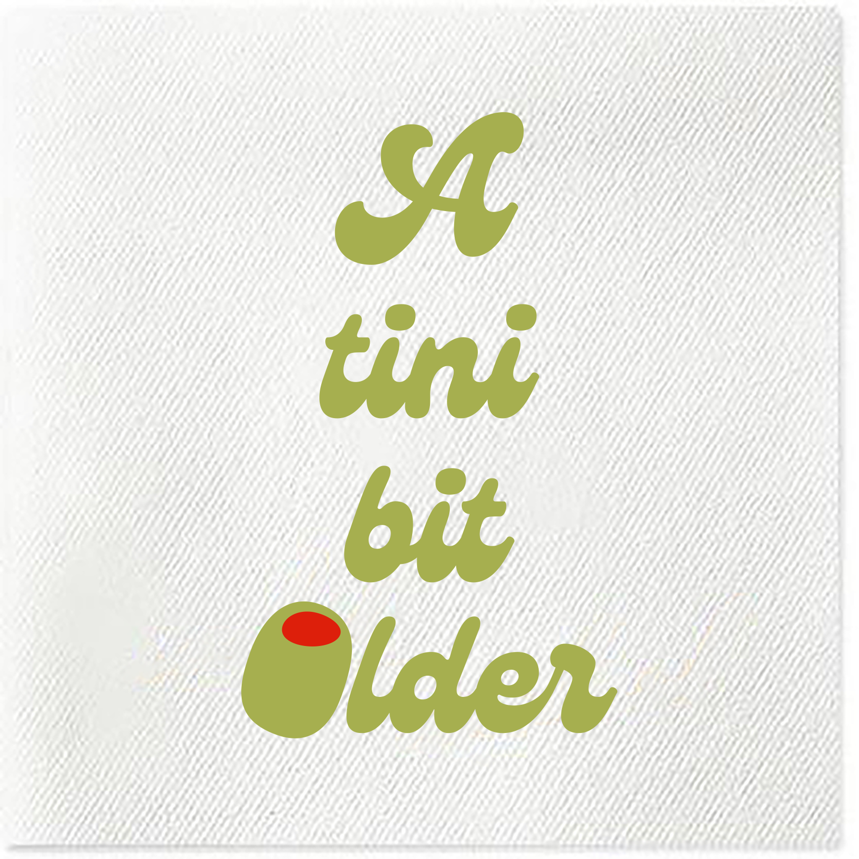 a tini bit older napkins