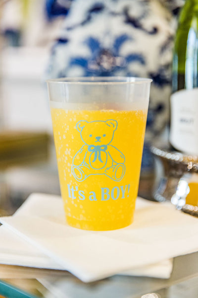 boy bear baby shower