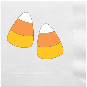 candy corn cocktail napkins