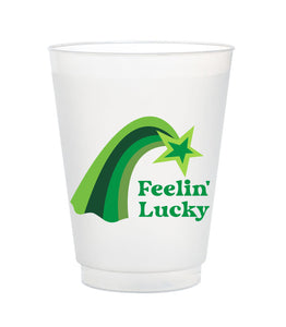 feelin' lucky st. patrick's day cups