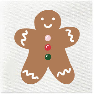 gingerbread man napkins