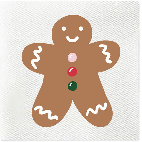 gingerbread man napkins