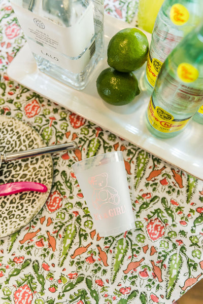 girl baby shower cups