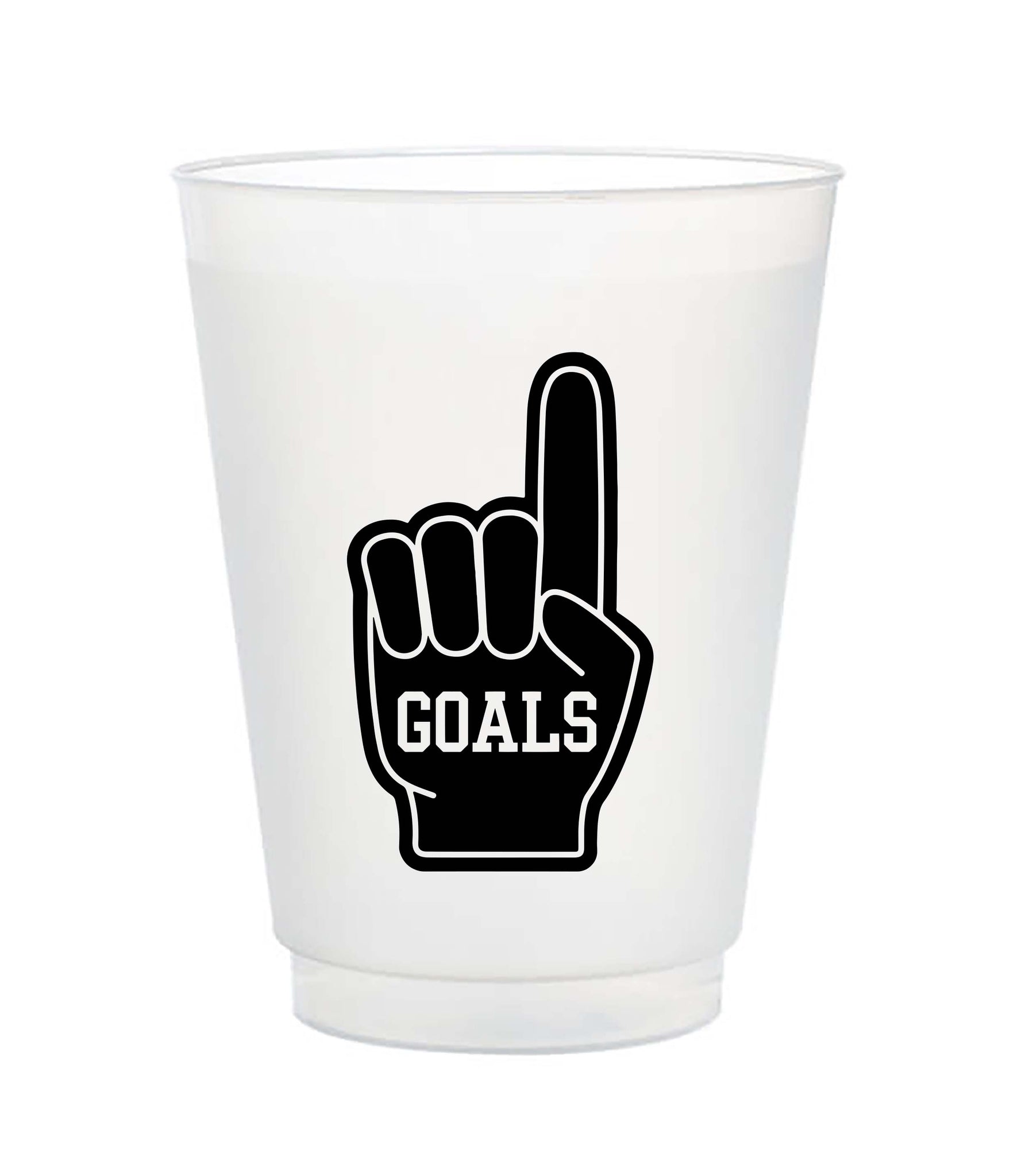 goals tailgate cups