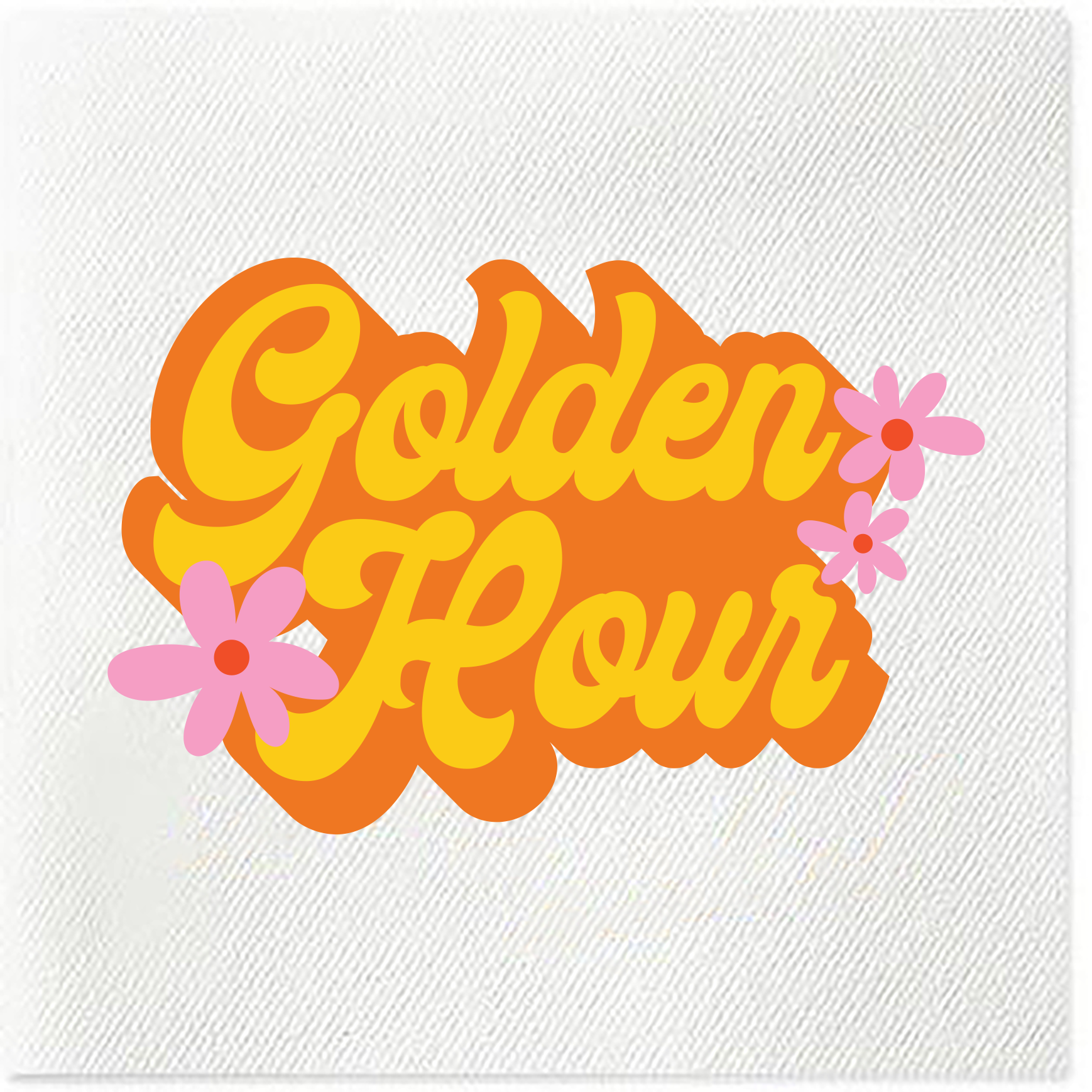 golden hour napkins
