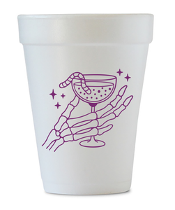 halloween cocktail styrofoam cups