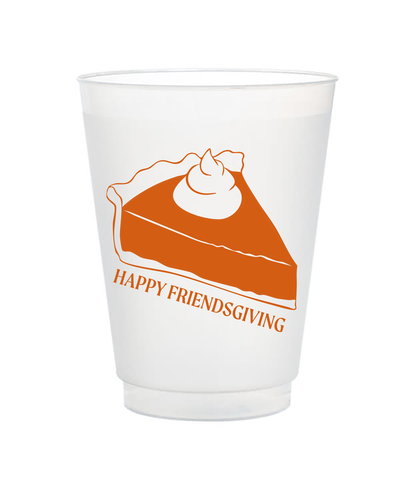 happy friendsgiving pie cups