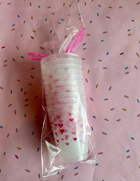 heart cups