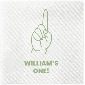 1st birthday napkins