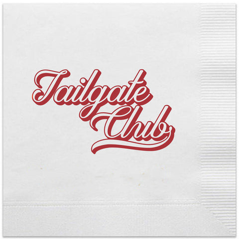 tailgate club crimson napkins