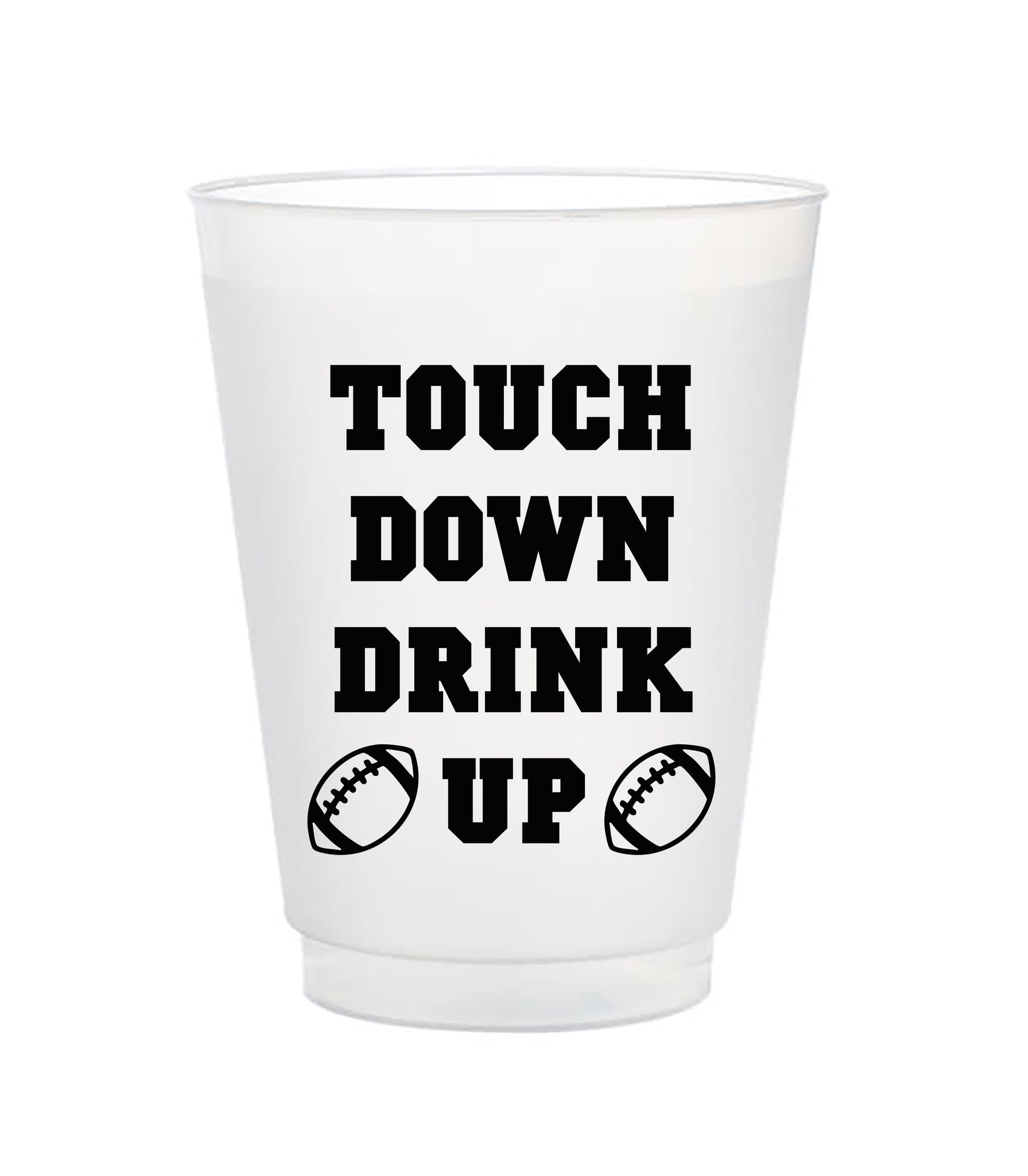 touch down drink up black frost flex