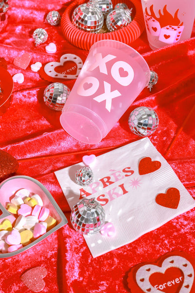 xoxo valentine cups