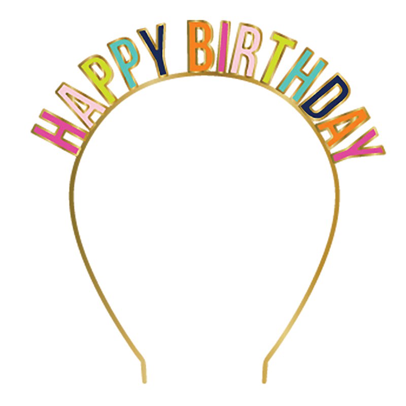 happy birthday headband
