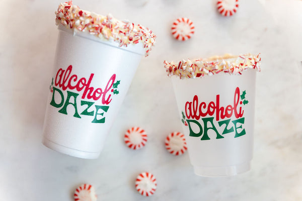 alcoholi daze holiday cups