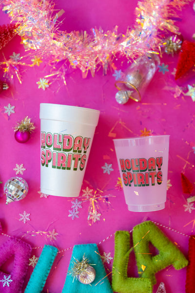 holiday spirits holiday cups