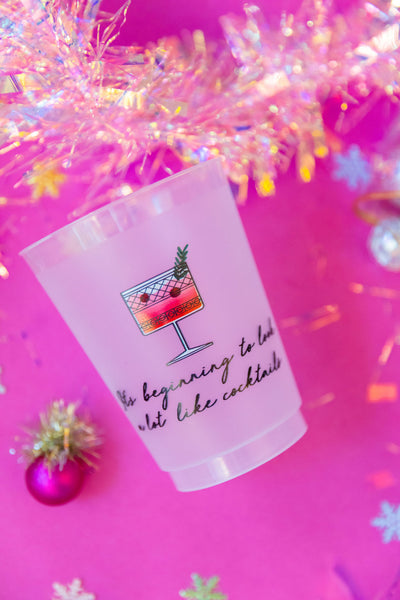 full color christmas cups