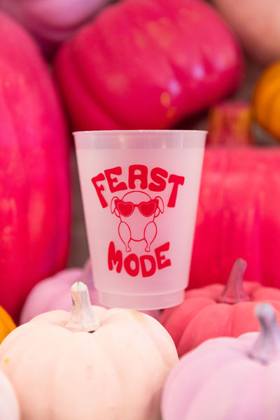 feast mode thanksgiving cups