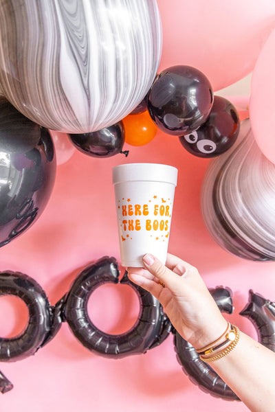 here for the boos styrofoam cups