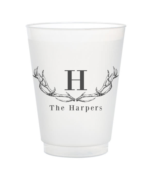 personalized last name anters frost flex cups