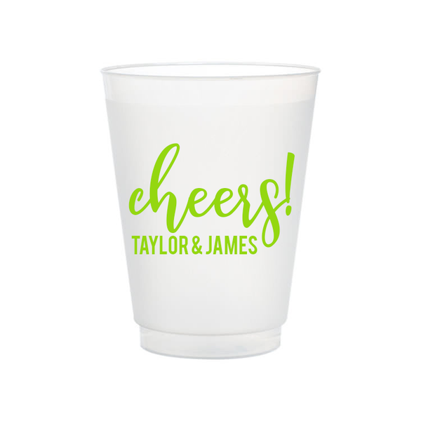 engagement custom plastic cups