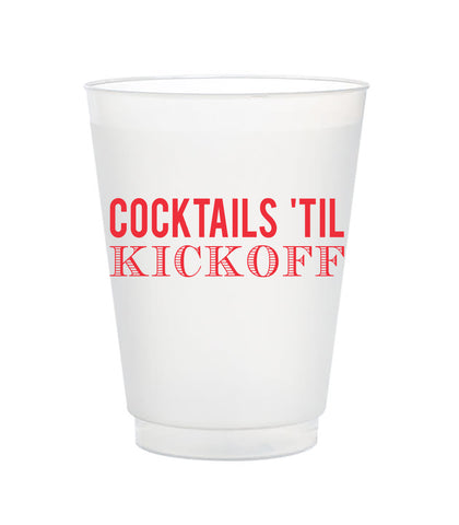 cocktails til kickoff frost flex cups