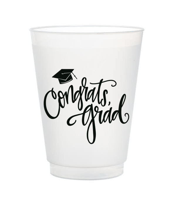 congrats grad frost flex cups