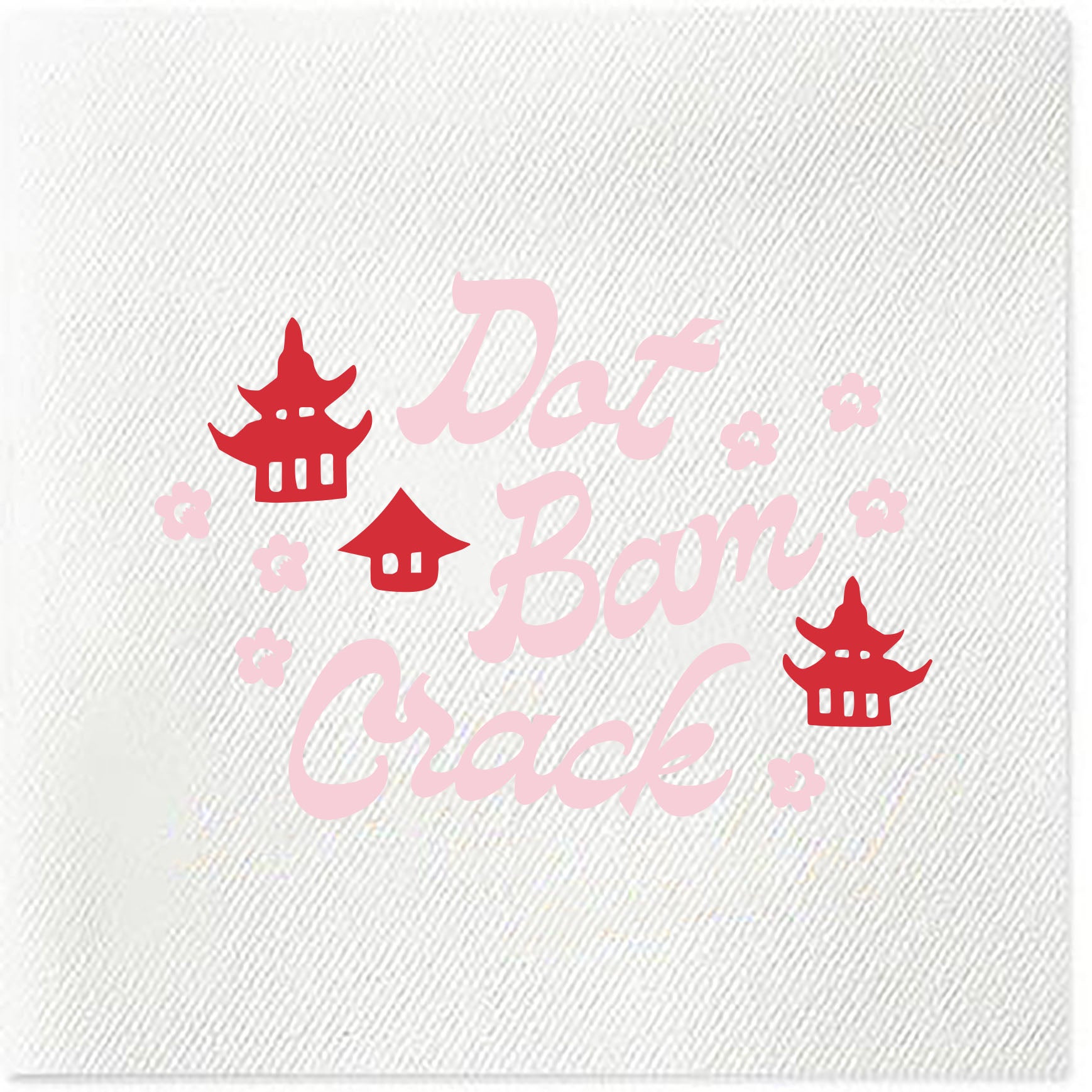 dot bam crack mahjong napkins