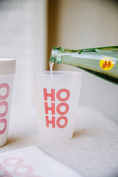 ho ho ho frost flex christmas cups